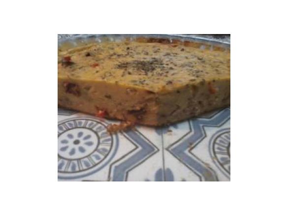 Quiche de atum sem "massa"