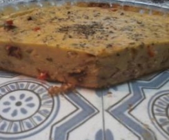 Quiche de atum sem "massa"