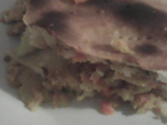 Empada de Bacalhau com maionese