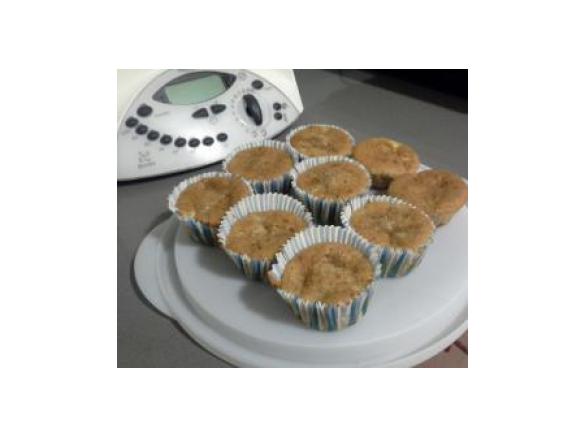 Queques de maçã e canela