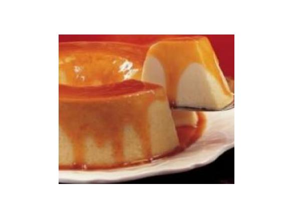 Flan de arroz com leite