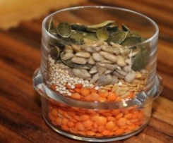 Seitan com Sementes - modificação de receita de uma revista Bimby