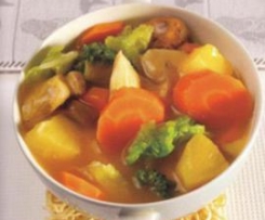 Frango e legumes à Bimby