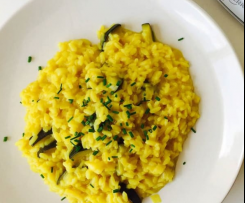 Risotto de Curgete e Curcuma