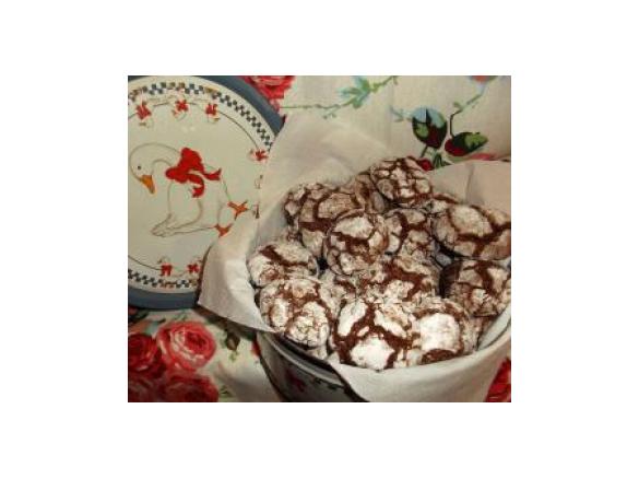 Crinkles de Chocolate e Nozes