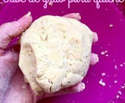 Quiche de cogumelos e espinafres c/ base de grão