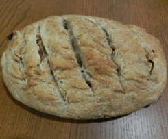 Pão de Nozes e Figos Secos