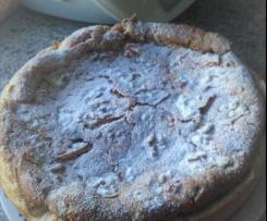 Tarte de feijão e noz