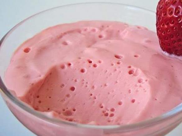 Mousse de Morango