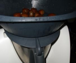 Sopa da avó com abóbora-menina, castanhas e feijão