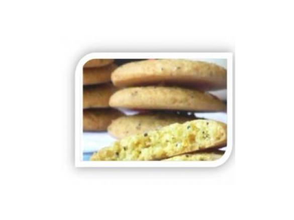 Bolachas de Limão com Sementes de Papoila
