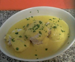 Caril de Medalhões de Pescada