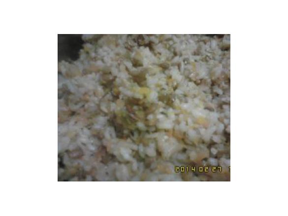 Arroz de dieta vegeteriano