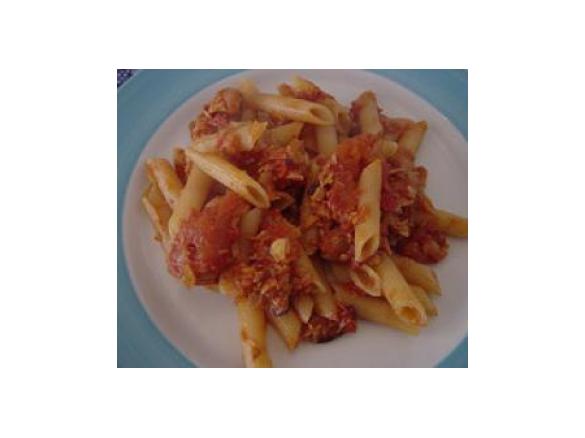 Massa c Atum em 10 Minutos