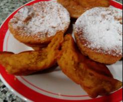 Queijadinhas de cenoura e laranja