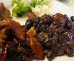 Feijoada com feijao preto