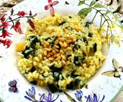 Risotto de alho-poró (sem leite, vegan)