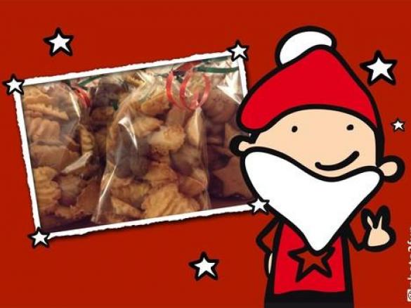 Bolachinhas de gengibre e canela