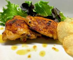 Frango á Marrakech no forno