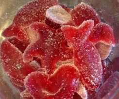  Gomas morango e maracujá 