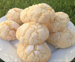 Crinkles de Gengibre e Limão 