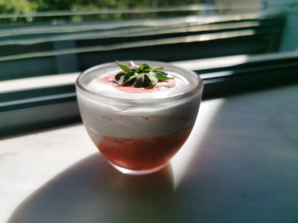 Mousse morango
