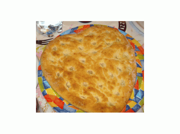 Focaccia de cevada e iogurte
