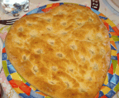 Focaccia de cevada e iogurte