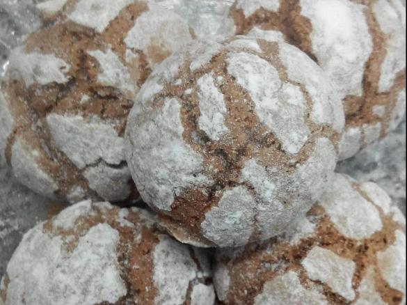 Crinkle de chocolate