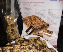 Crocante de manteiga e amendoim