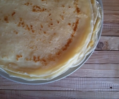 Crepes - Massa básica