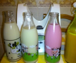 Leite de soja aromatizado