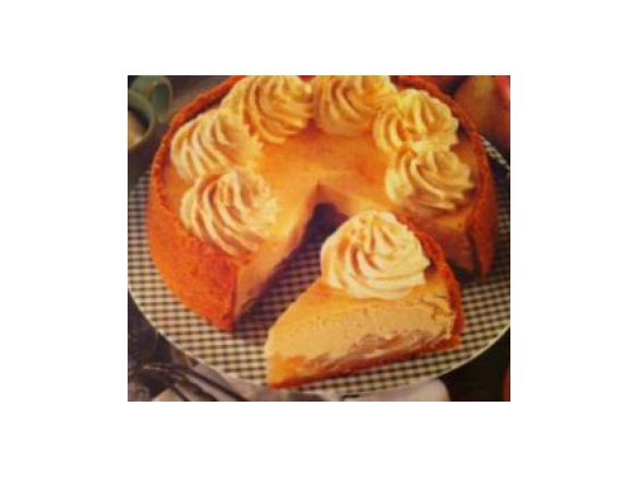 Cheesecake de Pêra e Gengibre