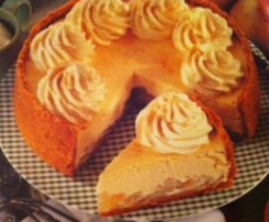 Cheesecake de Pêra e Gengibre