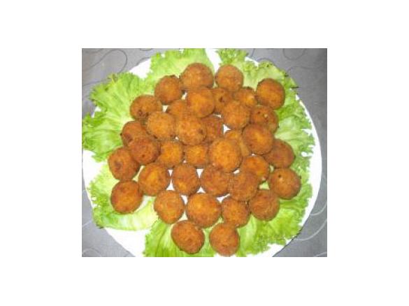 Croquetes de frango com roquefort 
