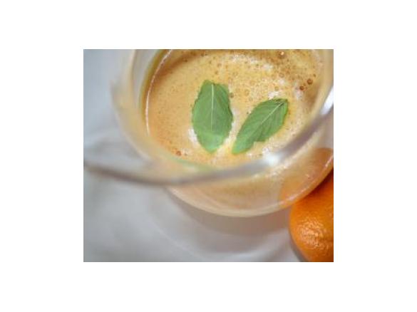 Néctar de Laranja e Maçã com Hortelã