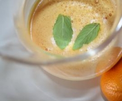 Néctar de Laranja e Maçã com Hortelã