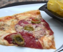 Pizza de salame