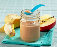 Purê de fruta no copo (tipo os de supermercado)