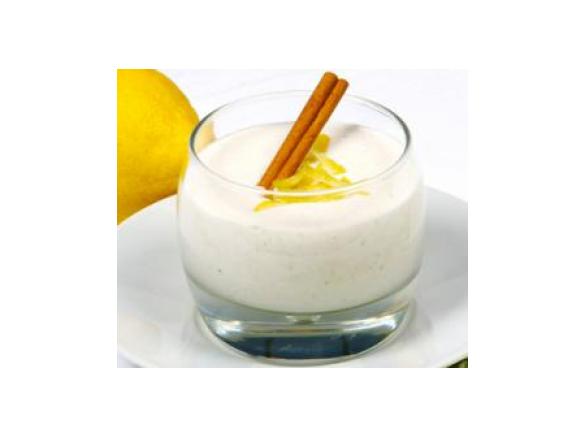 Iogurtes de Limão e canela