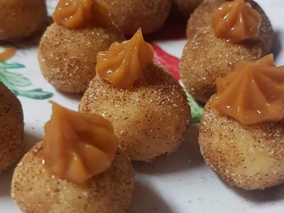 Brigadeiros de churros