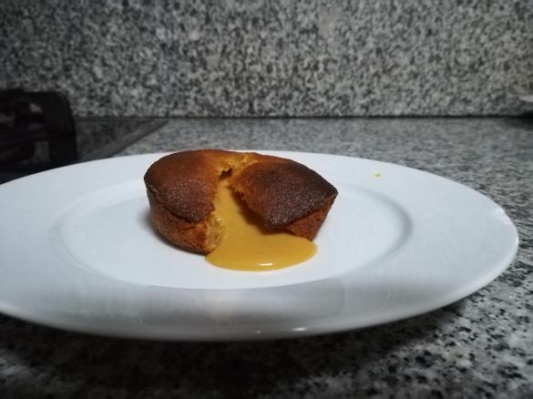 Petit gateau de caramelo