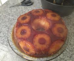 Bolo de Ananás - invertido