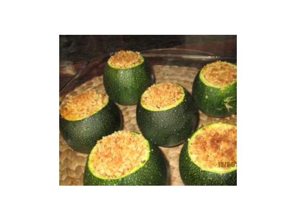  Courgettes Recheadas com broa