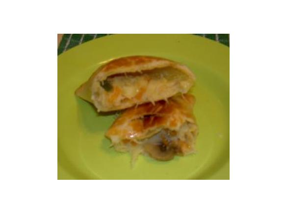 Pasteis de massa tenra de bacalhau no forno