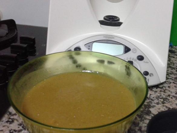 Falso creme de marisco