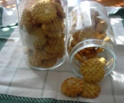 Bolachas de manteiga e açúcar