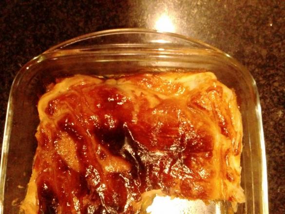 Salteado de legumes com massa folhada