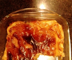 Salteado de legumes com massa folhada