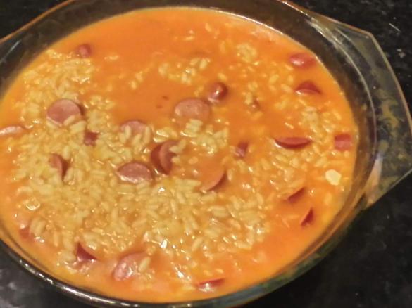 Variante de Arroz de salsichas